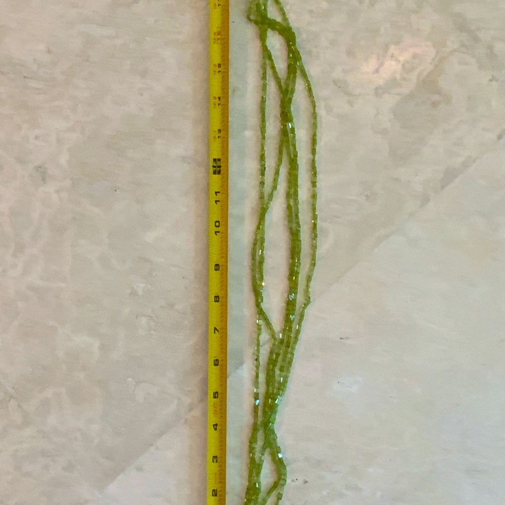 Lovely 4 Strand Peridot Necklace - Picture 5 of 5
